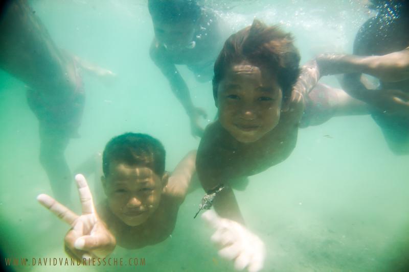 Myanmar Boulders Moken kids