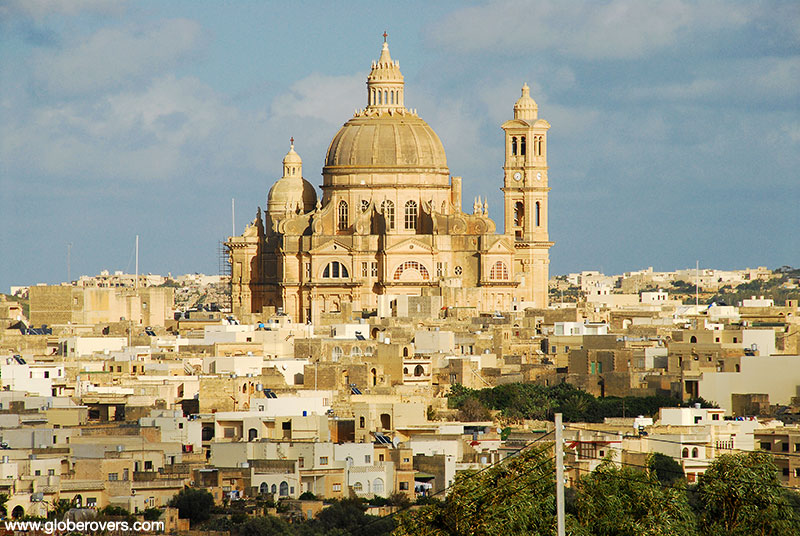 Church of Saint John the Baptist, Xewkija, Gozo island, Malta
