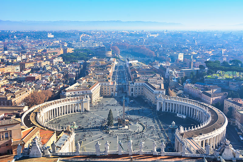 St. Peter’s Square, Vatican.