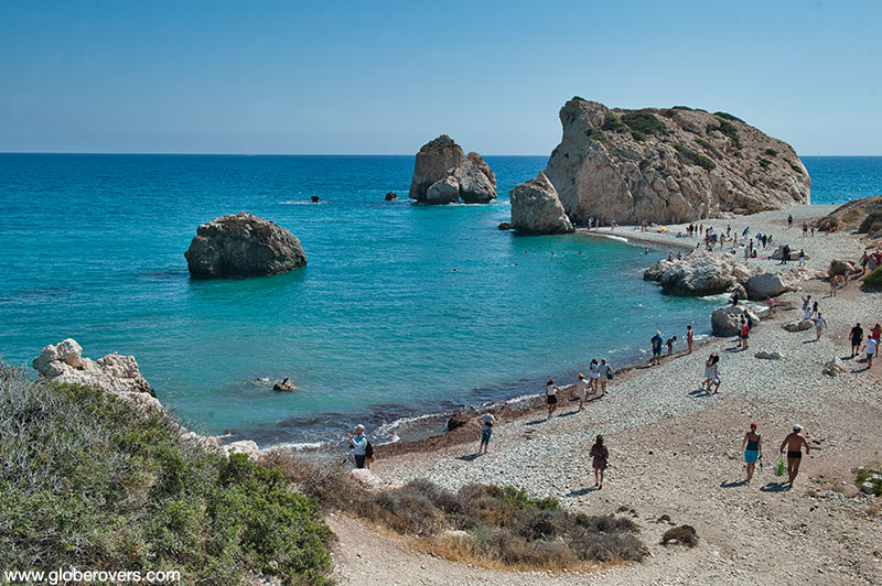 Aphrodite's Rock, Coastline southeast of Paphos, Republic of Cyprus