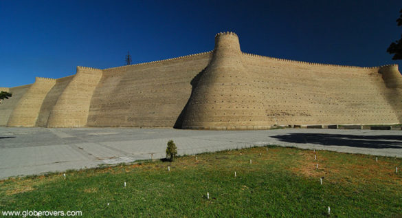 The fortress (Ark) of Bukhara, Uzbekistan
