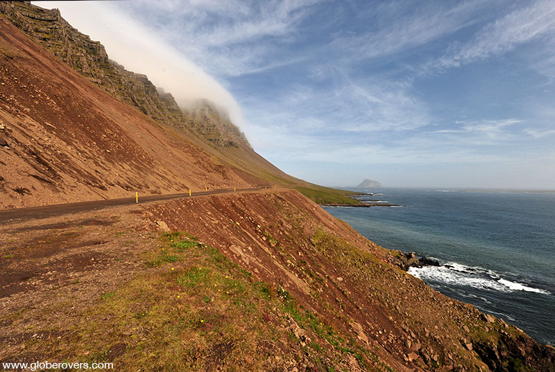 Mountain pass north of Breiðdalsvík, Iceland