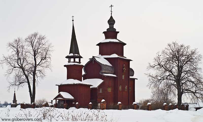 Wooden Church of St. John of Nazianze near the river Ishna, Rostov Veliky, Russia