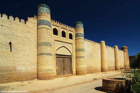 Harem next to the Isfandiyar Palace, Khiva, Uzbekistan