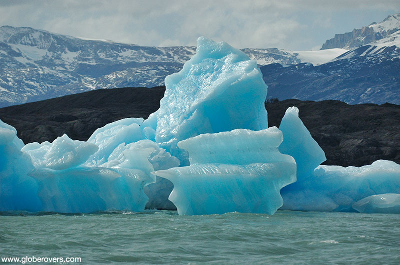 Icebergs near Upsala Glacier, Patagonia, Argentina