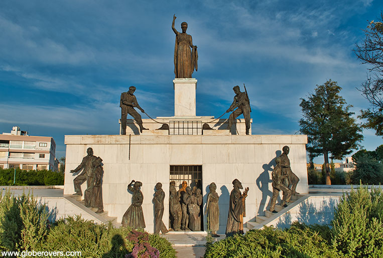 Liberty Monument, south Nicosia, Republic of Cyprus