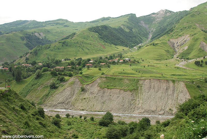 Kazbegi in Georgia, Caucasus