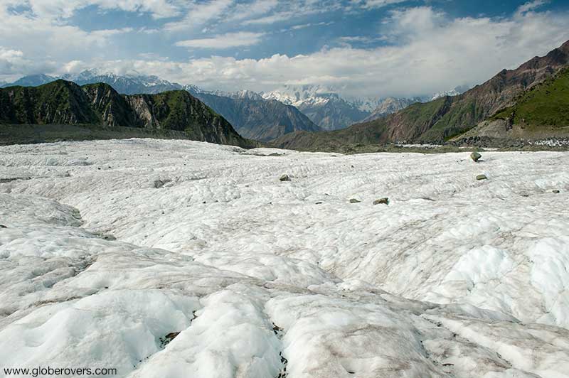 Minapin Glacier at Rakaposhi Base Camp, Hunza Valley, PAKISTAN