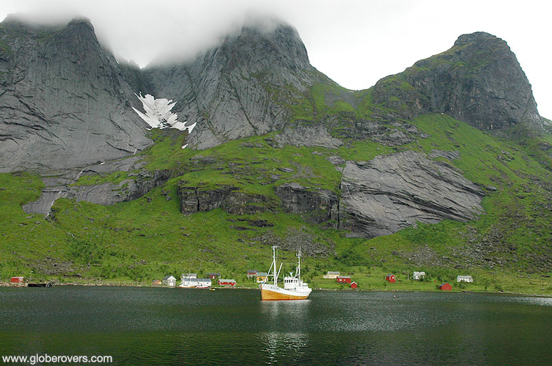Reinefjorden near Reine, Lofoten Islands, Norway