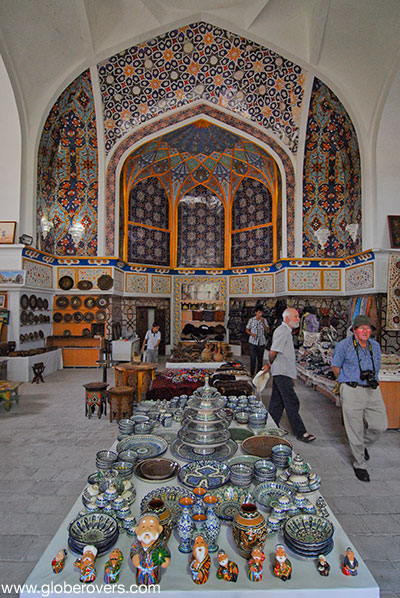 Shop at the Barak Khan Madrasah at the Khast Imam complex, Tashkent, Uzbekistan