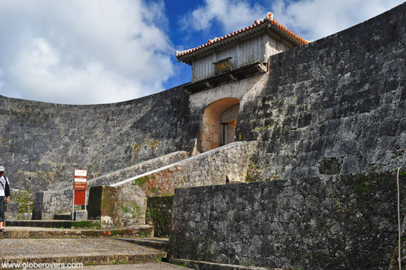 Kyûkeimon Gate, Shurijo Castle and area, Okinawa, Japan