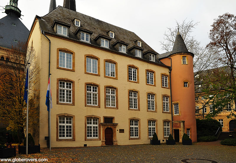Streets near Notre-Dame Cathedral, LUXEMBOURG