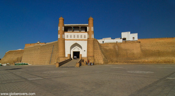 The fortress (Ark) of Bukhara, Uzbekistan