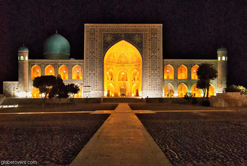 Tilla-Kari Madrasa, Samarkand, Uzbekistan
