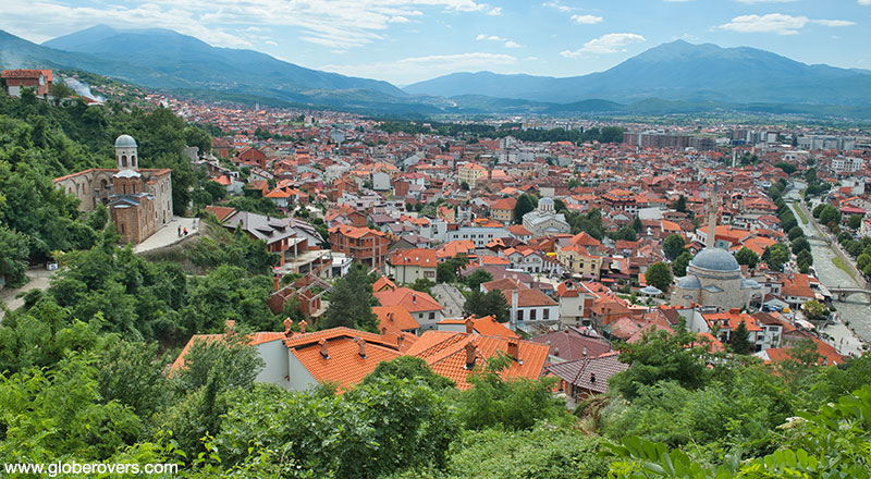 Views from the Kaljaja Fortress, Prizren, Kosovo
