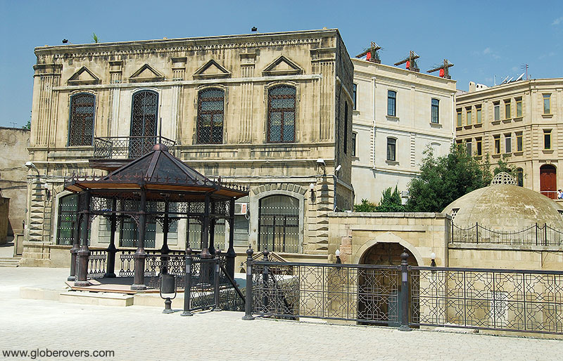 Historic buildings in Baku, Azerbaijan