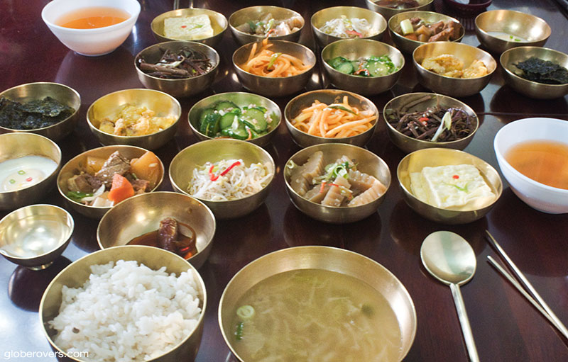 Typical Korean food, Pyongyang