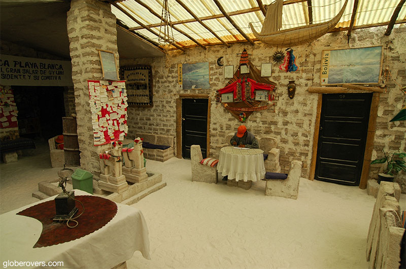 Hotel de Sal Playa Blanca Salt Hotel, Salar de Uyuni, Bolivia