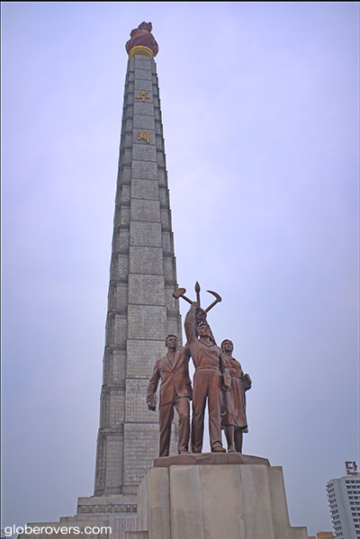 Juche Tower, Pyongyang, North Korea, DPRK