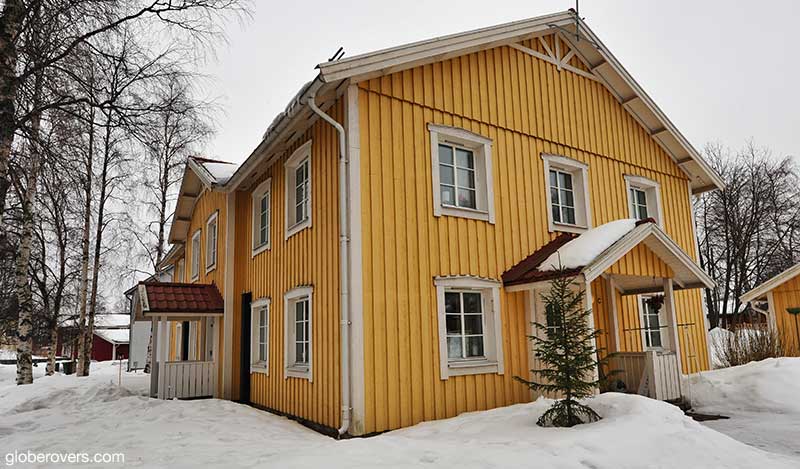 House in Gammelstad Church Town, Sweden