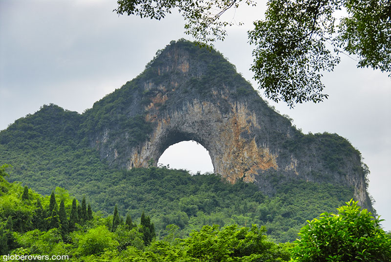 Moon Hill, Yangshuo Area, Guangxi, China