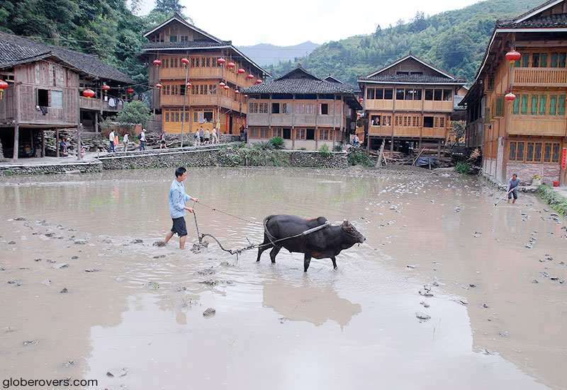 Huang Luo Yao village, Guangxi, China