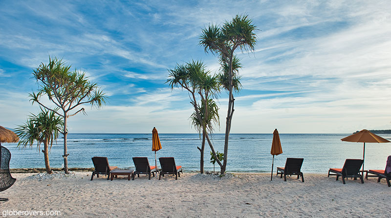 Another beautiful beach on Gili Meno, Indonesia
