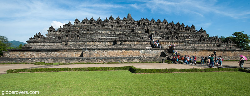 Borobudur temple, Java Island
