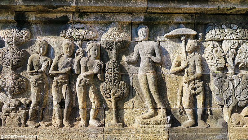 Borobudur temple, Java Island
