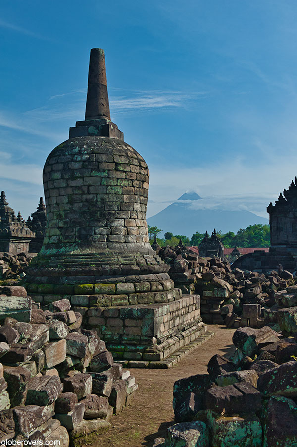 Candi Plaosan Lor (north), Bugisan village, Central Java, Indonesia