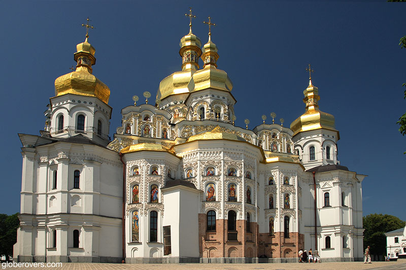 Cathedral of the Dormition, Monastery of the Caves (Kiev Pechersk Lavra), Kiev, Ukraine