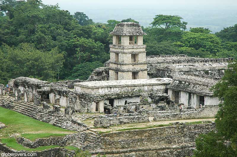 El Palacio ruins, Palenque, Mexico