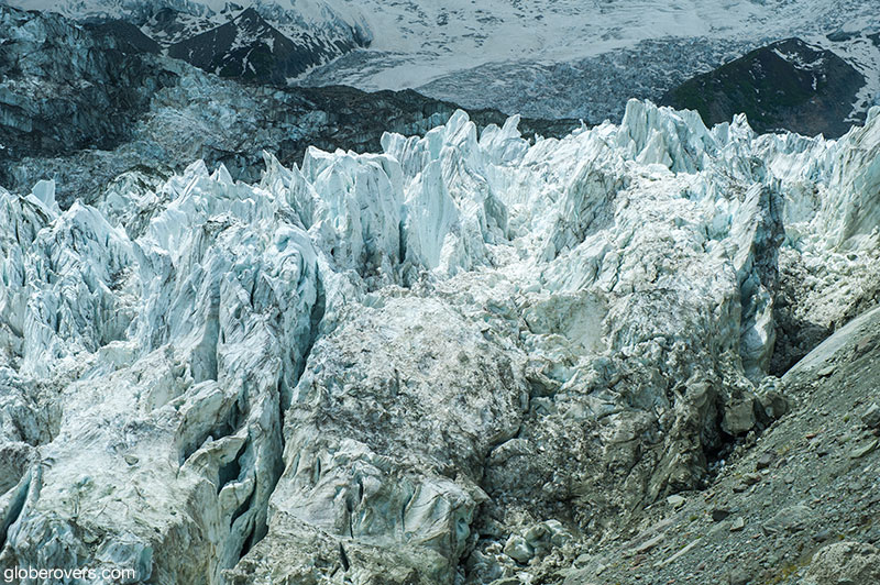 Minapin Glacier at Rakaposhi Base Camp, Hunza Valley, Pakistan