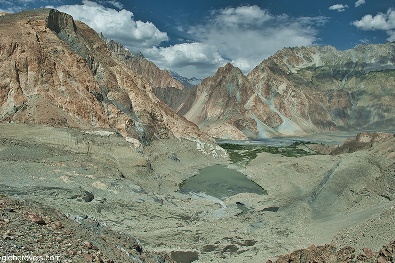 Scenery near Passu Glacier, Upper Hunza Valley, Gilgit-Baltistan, Pakistan