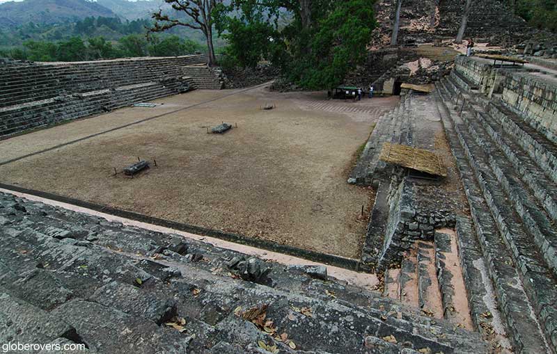 East Plaza (Patio de los Jaguares), Copan Archaelogical Ruins, Honduras