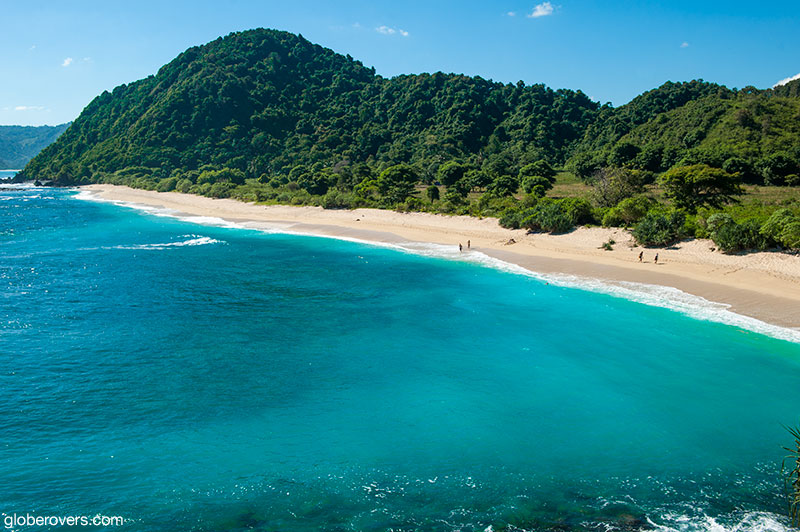 Semeti Beach just north of Mawi Beach, Lombok, Indonesia