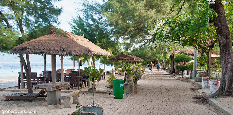 beach on Gili Meno, Indonesia