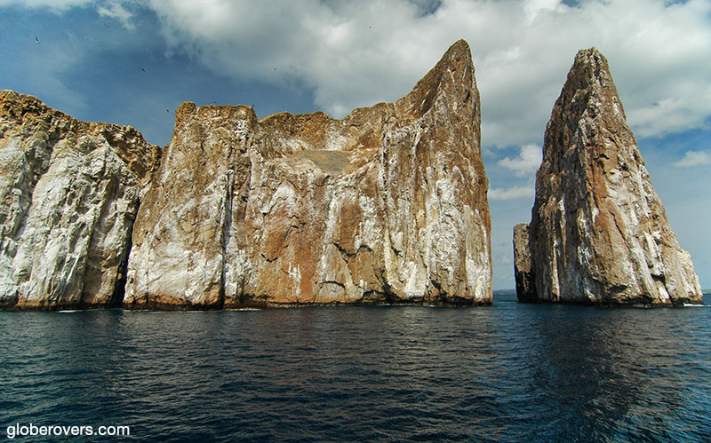 León Dormido, near the coast of San Cristobal Island, Galapagos, Ecuador