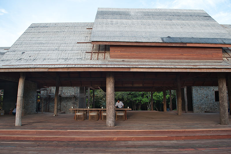 Wa Ale Island Resort before it was completed. I have not been there since completion.