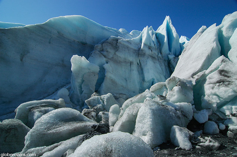 Exit Glacier, Kenai Fjords National Park near Seward, Alaska