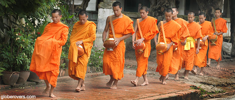 Luang Prabang, Monks, Laos