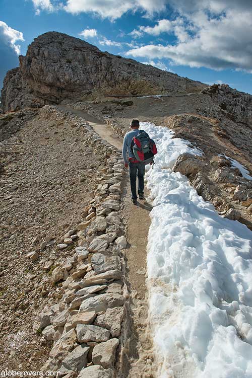 Hiking the dolomites