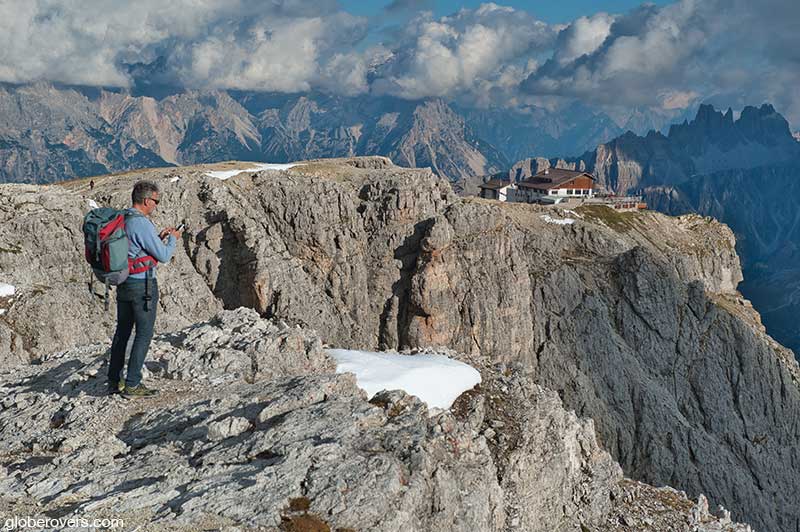 Hiking the dolomites