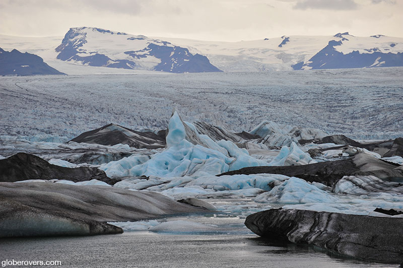 Breiðamerkurjökull glacier, Iceland
