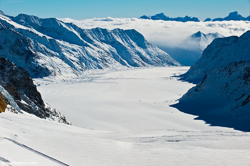 Glacier Aletsch, Jungfraujoch, Switzerland