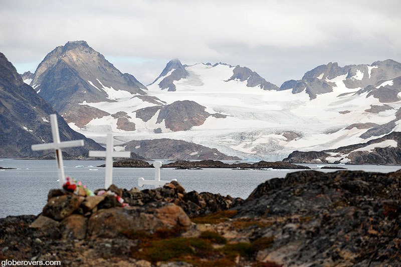 Glacier near Kulusuk Village, Greenland