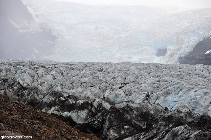 Glaciers at Svínafellsjökull, Iceland