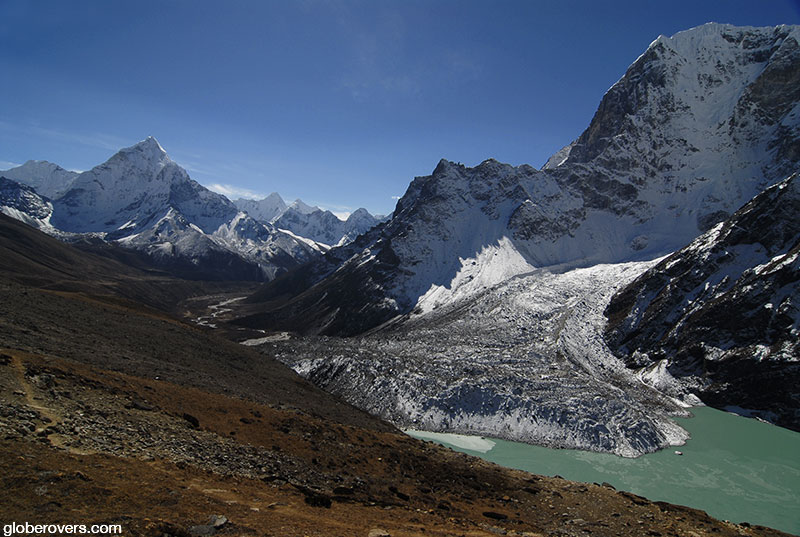 Chola Glacier, south of Dzonglha, Himalayas, Nepal