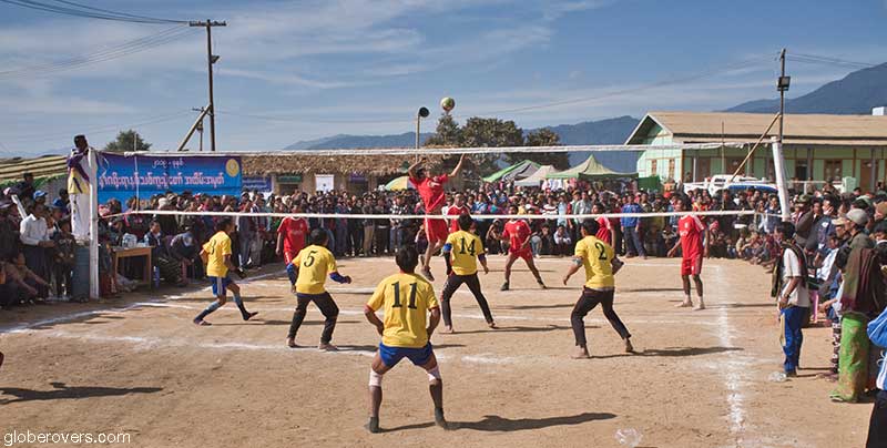 Volley Ball, Nagaland Festival, Myanmar