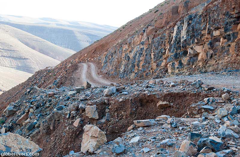 The road from Agoudal south to Dadès Gorges, Atlas Mountains